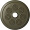 Ekena Millwork Spiral Ceiling Medallion (Fits Canopies up to 4"), 25 1/4"OD x 4"ID x 2"P, Painted Turtle CM25SPPTF - alternate 1